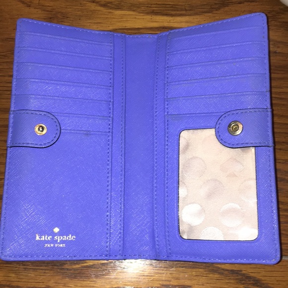 Kate Spade Laurel Way button wallet - Picture 3 of 4